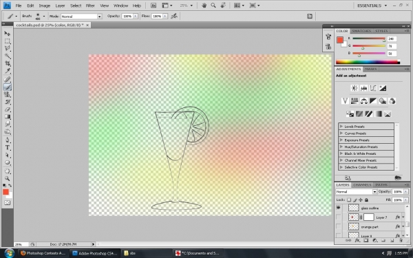 Creation of Cocktail's: Step 4