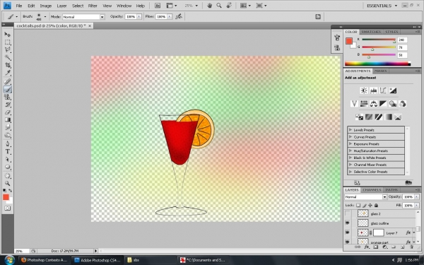 Creation of Cocktail's: Step 6