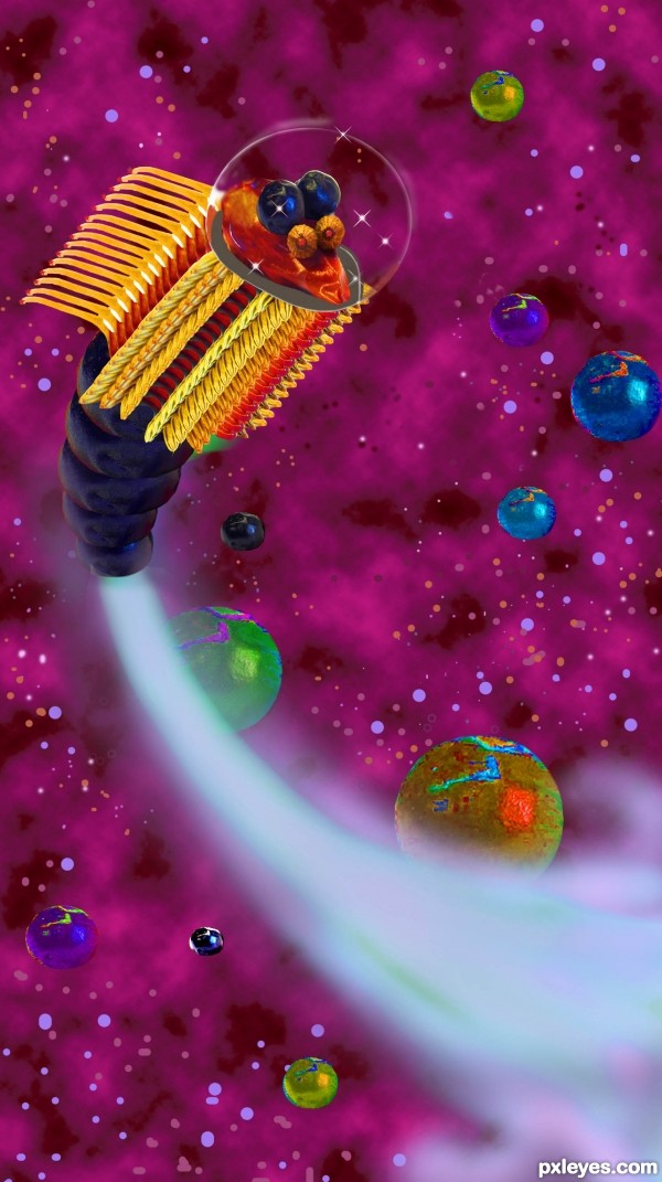Creation of Driven Explores Pxl-Space: Step 5