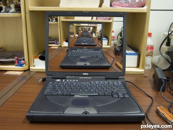 droste effect laptop