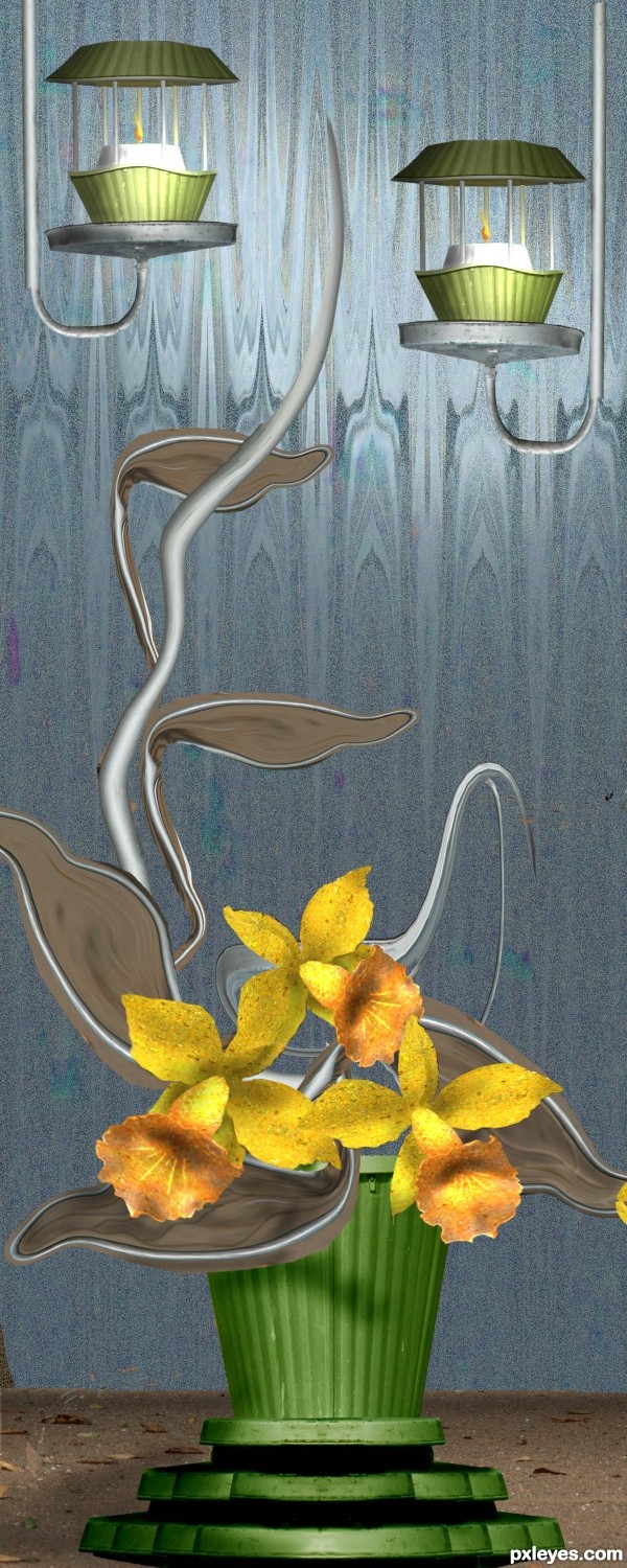 Creation of CAN it be Orchids???: Step 17