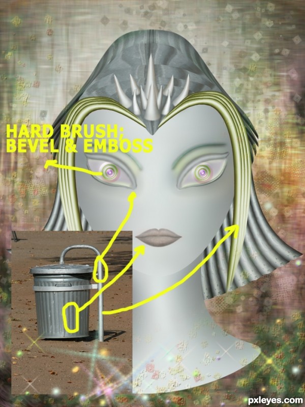 Creation of Alien Girl: Step 5