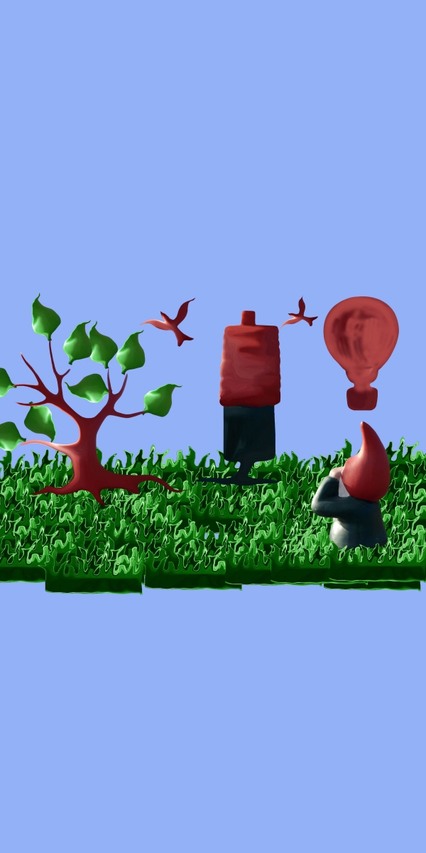 Creation of Gnomesville Balloon Fest: Step 8