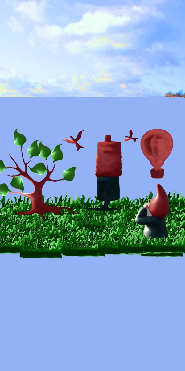Creation of Gnomesville Balloon Fest: Step 9