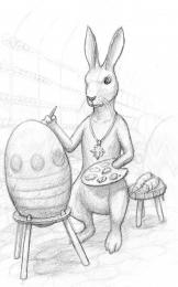 EasterBunnyatwork