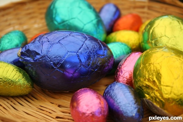 colourful eggs