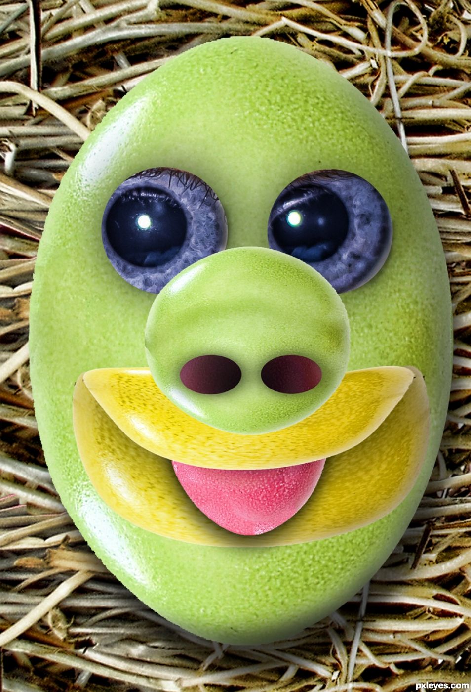 Egg Happy Head