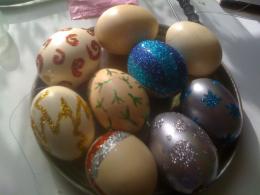 Easter Glitter Eggs Picture