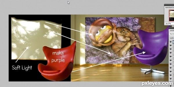 Creation of I Be Nakie!: Step 18
