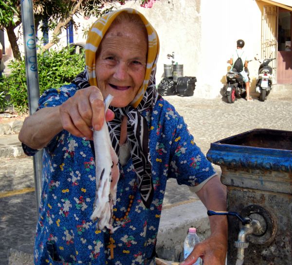 Fish seller