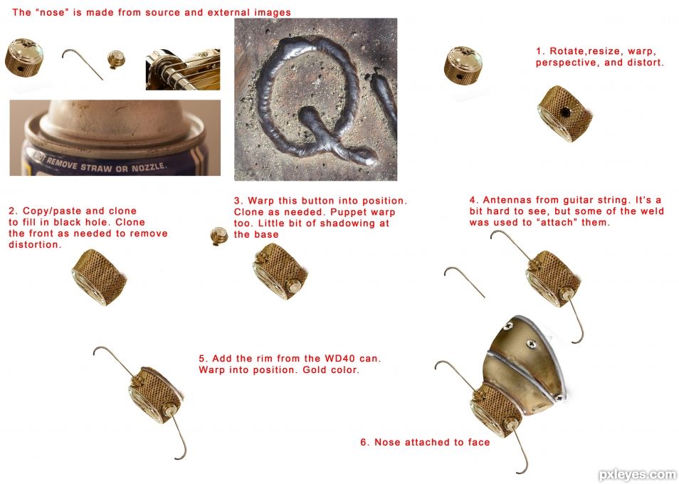 Creation of Metal Bug: Step 6