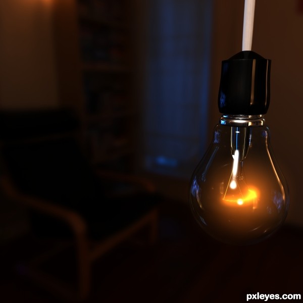 Creation of Light Bulb: Final Result