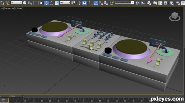 Creation of DJ Box: Step 1