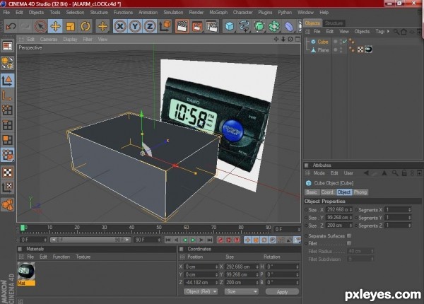 Creation of 1492 Alarm_Clock: Step 1