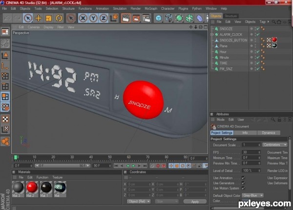 Creation of 1492 Alarm_Clock: Step 4