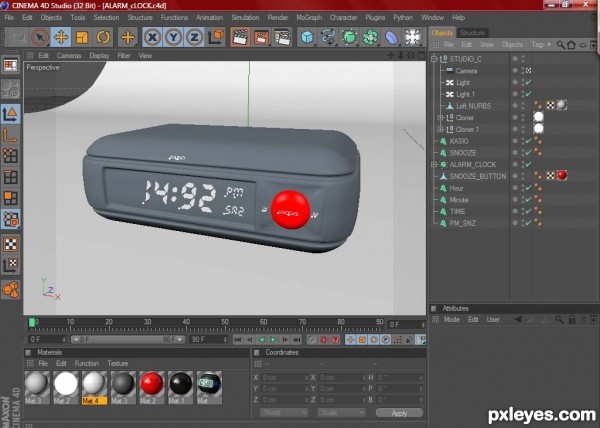 Creation of 1492 Alarm_Clock: Step 5