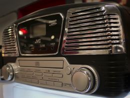 Vintage boombox