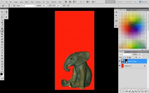Creation of The Ancient Elephantine: Step 1