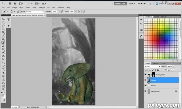 Creation of The Ancient Elephantine: Step 4