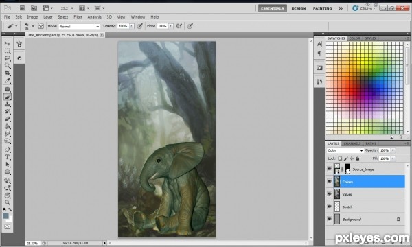 Creation of The Ancient Elephantine: Step 5