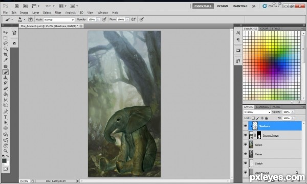 Creation of The Ancient Elephantine: Step 6