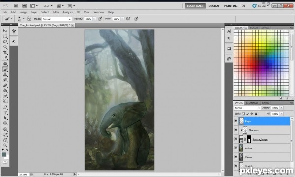 Creation of The Ancient Elephantine: Step 7
