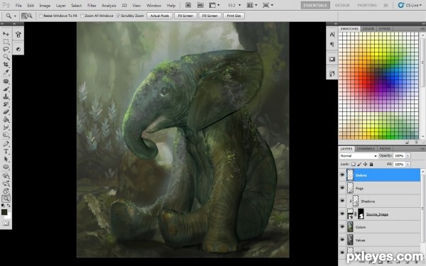 Creation of The Ancient Elephantine: Step 11