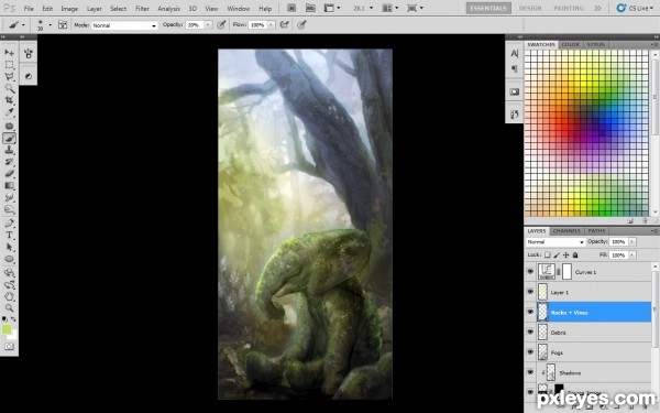 Creation of The Ancient Elephantine: Step 19