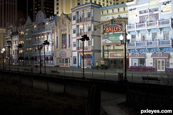 The Boardwalk at Night