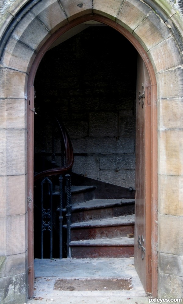 Dusty Staircase