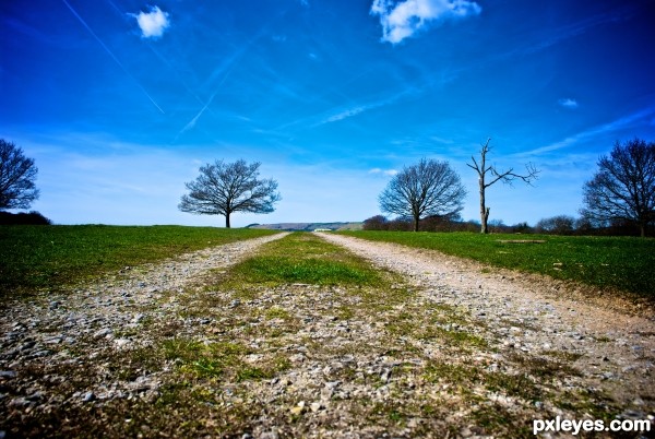 path to the country