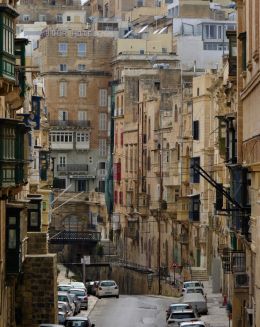 Triq Lvant (East Street) in Valletta