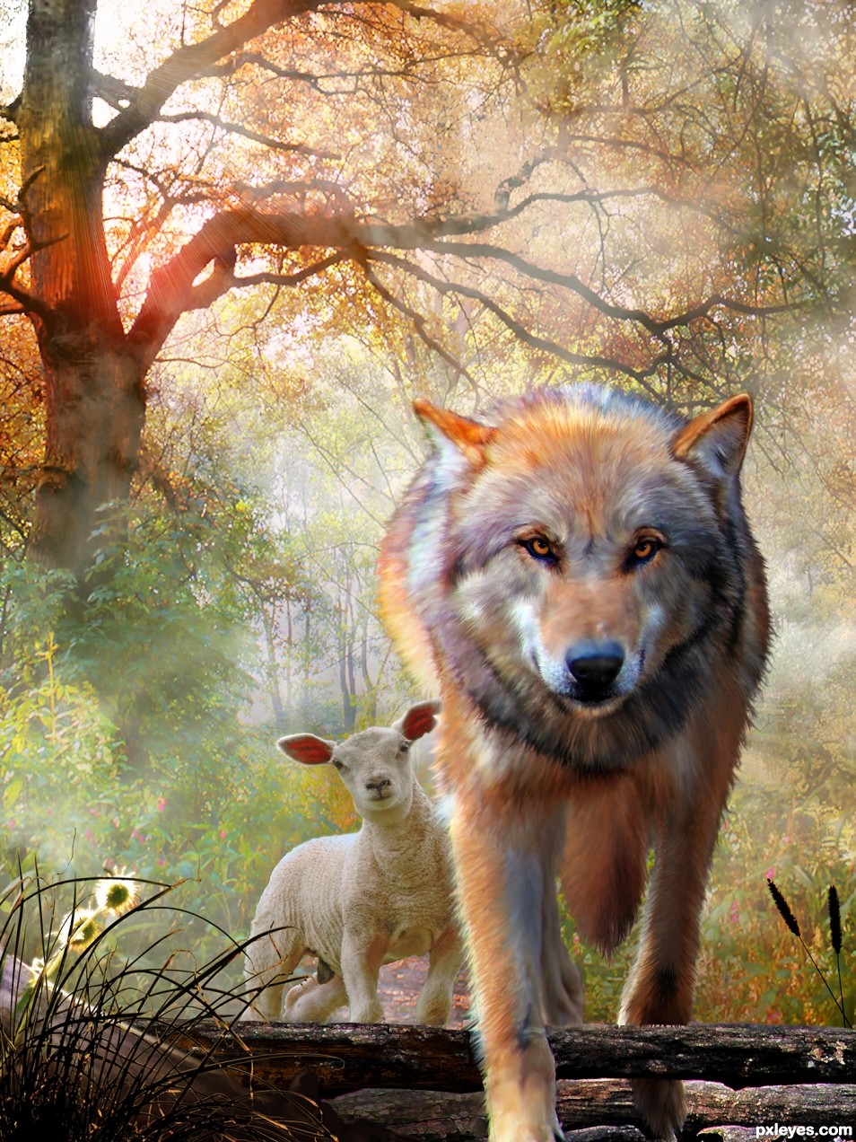 Creation of The Big Bad Wolf: Step 9