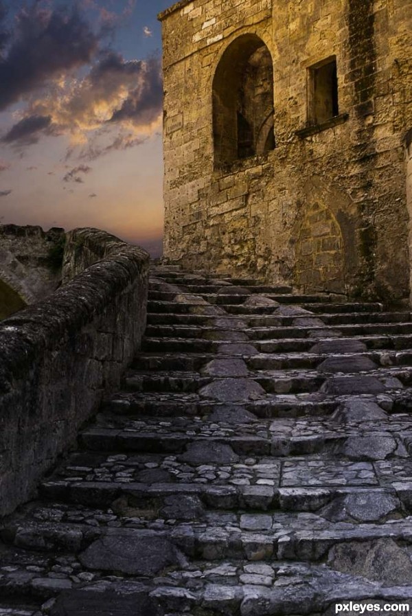 Creation of Stairway to the Clouds: Step 10