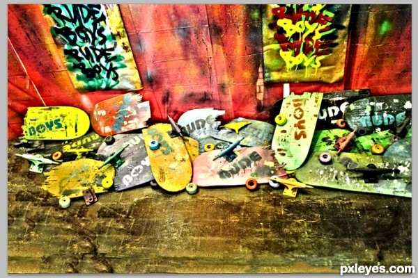 Creation of Rude boys!: Step 3