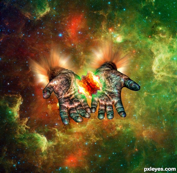 Creation of Into the Fire I'm Re-United: Step 1