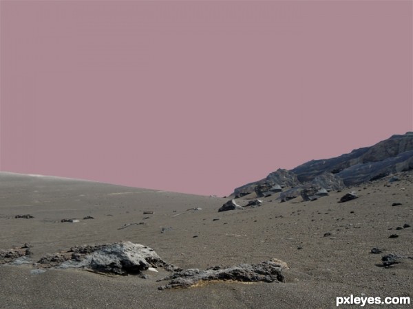 Creation of Alien Landscape: Step 1