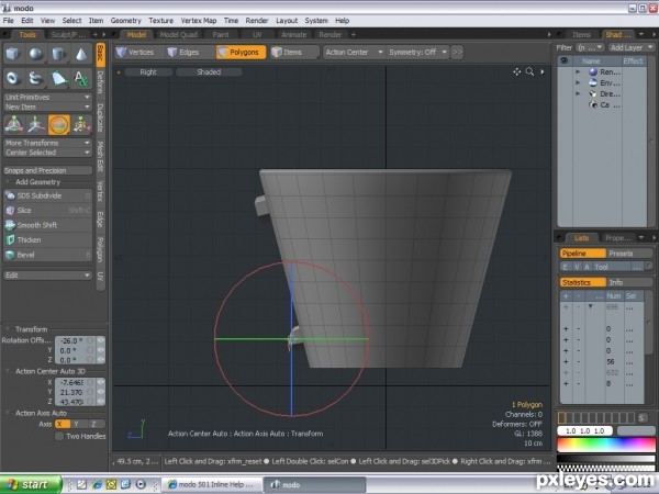 Creation of Morning Glory: Step 8
