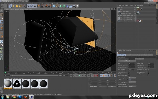 Creation of Eschers Cube: Step 1