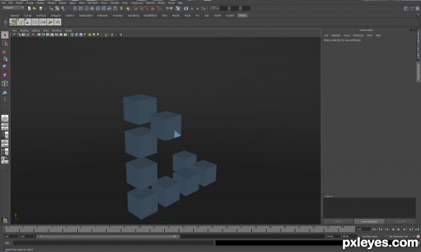 Creation of Blocks with no end: Step 2