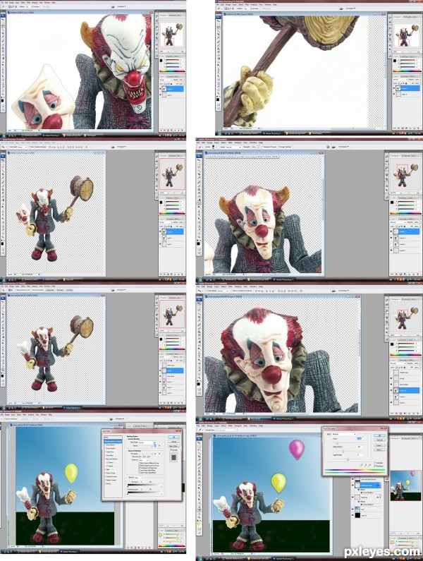 Creation of Party Time: Step 1