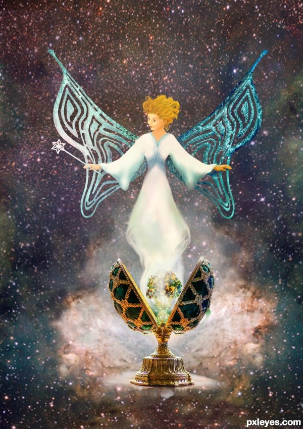 Creation of Where Fairies Come From: Step 9