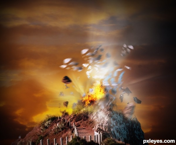Light House Explosion