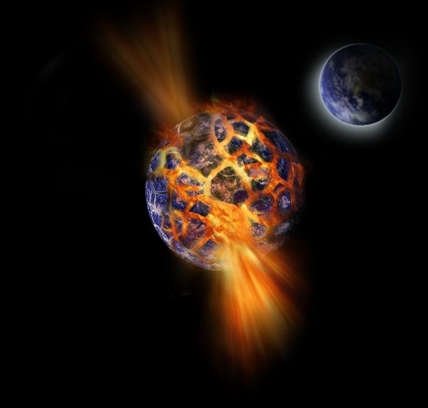 Creation of Planet Explosion: Step 8