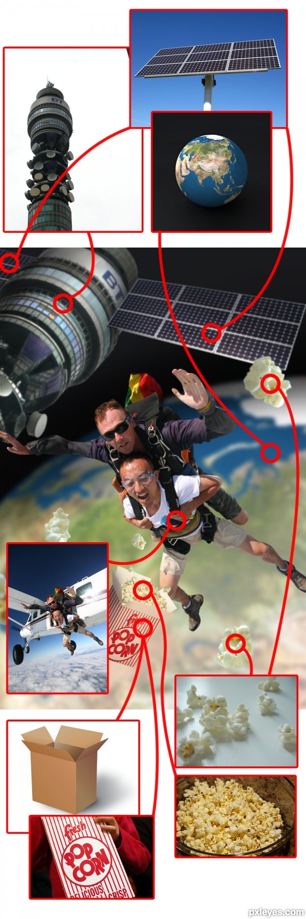 Creation of Satellite Jumping (bad idea!): Step 1