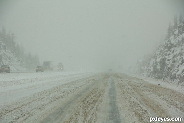 on the road in Canada