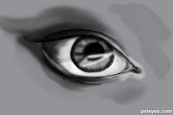 crying eyes drawing. Eyes Dd Drawing Contest)