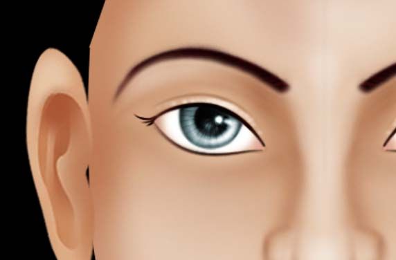 Creation of Eye: Step 3