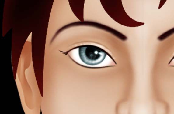 Creation of Eye: Step 4