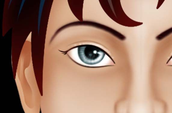 Creation of Eye: Step 5